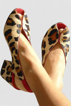 Louison - Sandály s leopardím vzorem