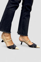 Florette - Elegantní slingback boty