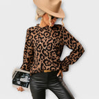 Queila - Halenka s leopardím potiskem