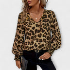 Joana - Stylová leopardí blůza