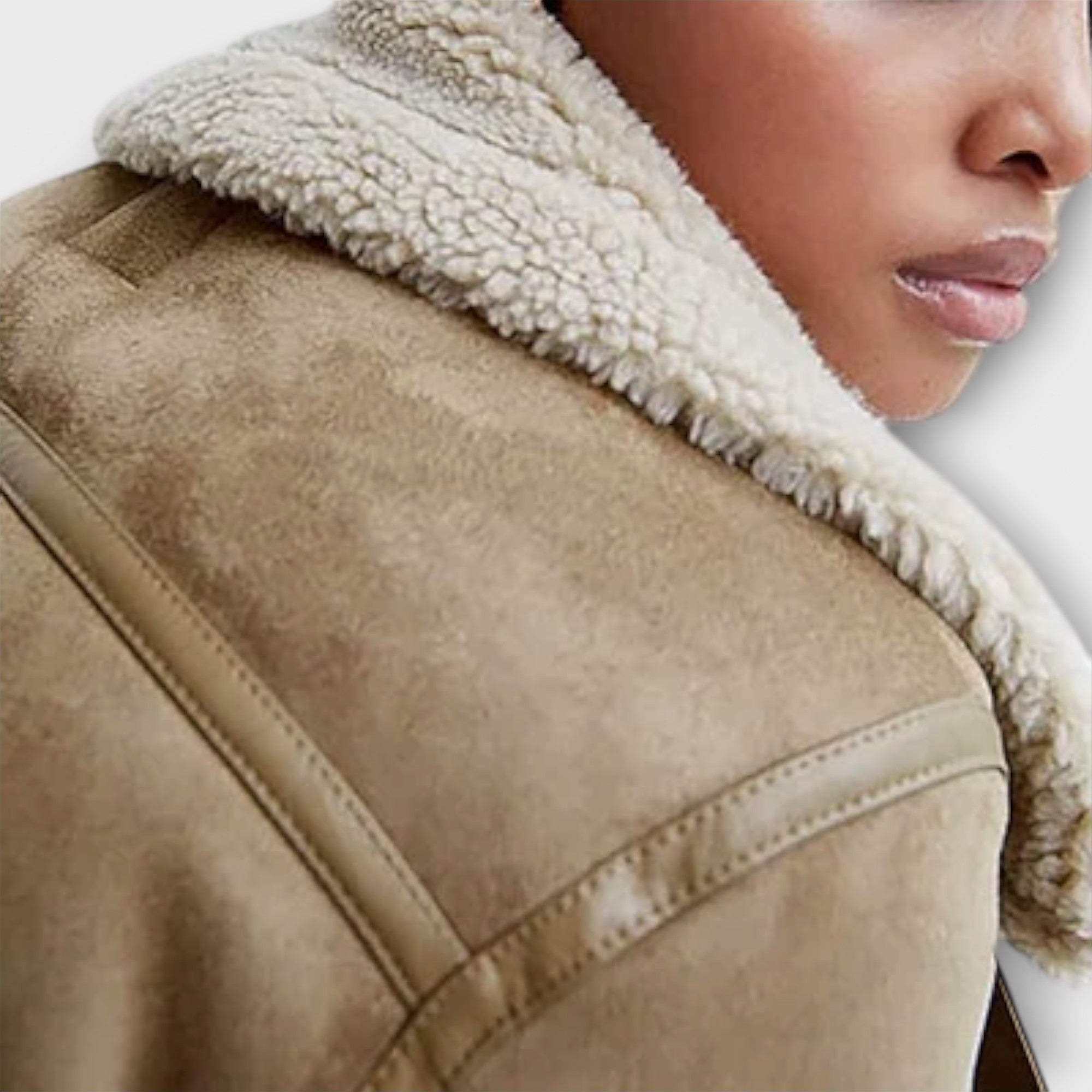 Catarina - Suede Pilot Jacket