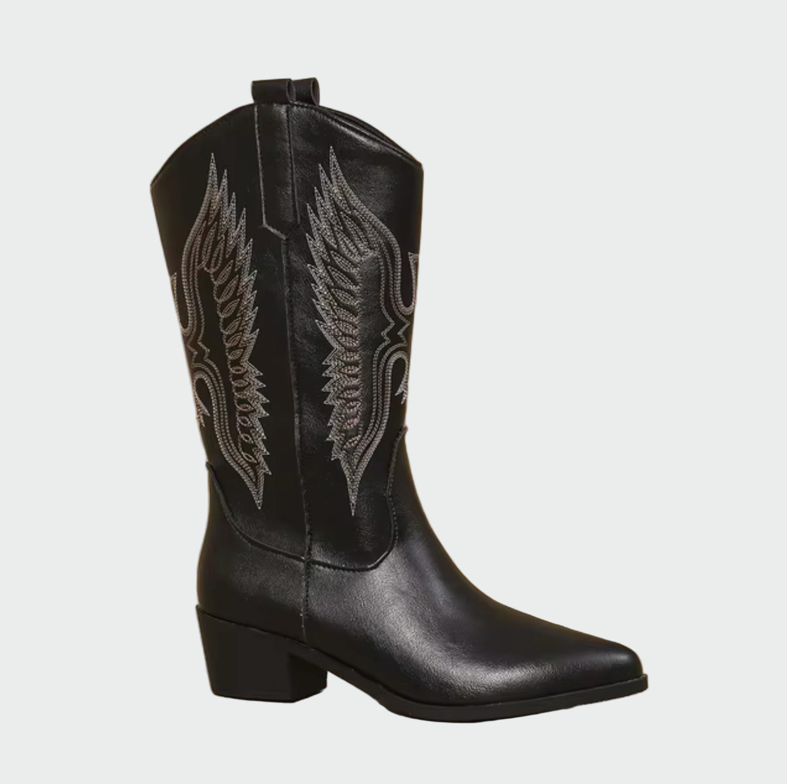 Západní cowboyské boty z kůže