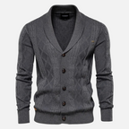 Francisco - Cardigan Argyle Mistura Suave