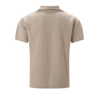 Polo košile - Relaxovaná Jacquard Textura