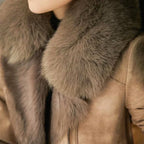 Mariana - Luxusní kožený kabát