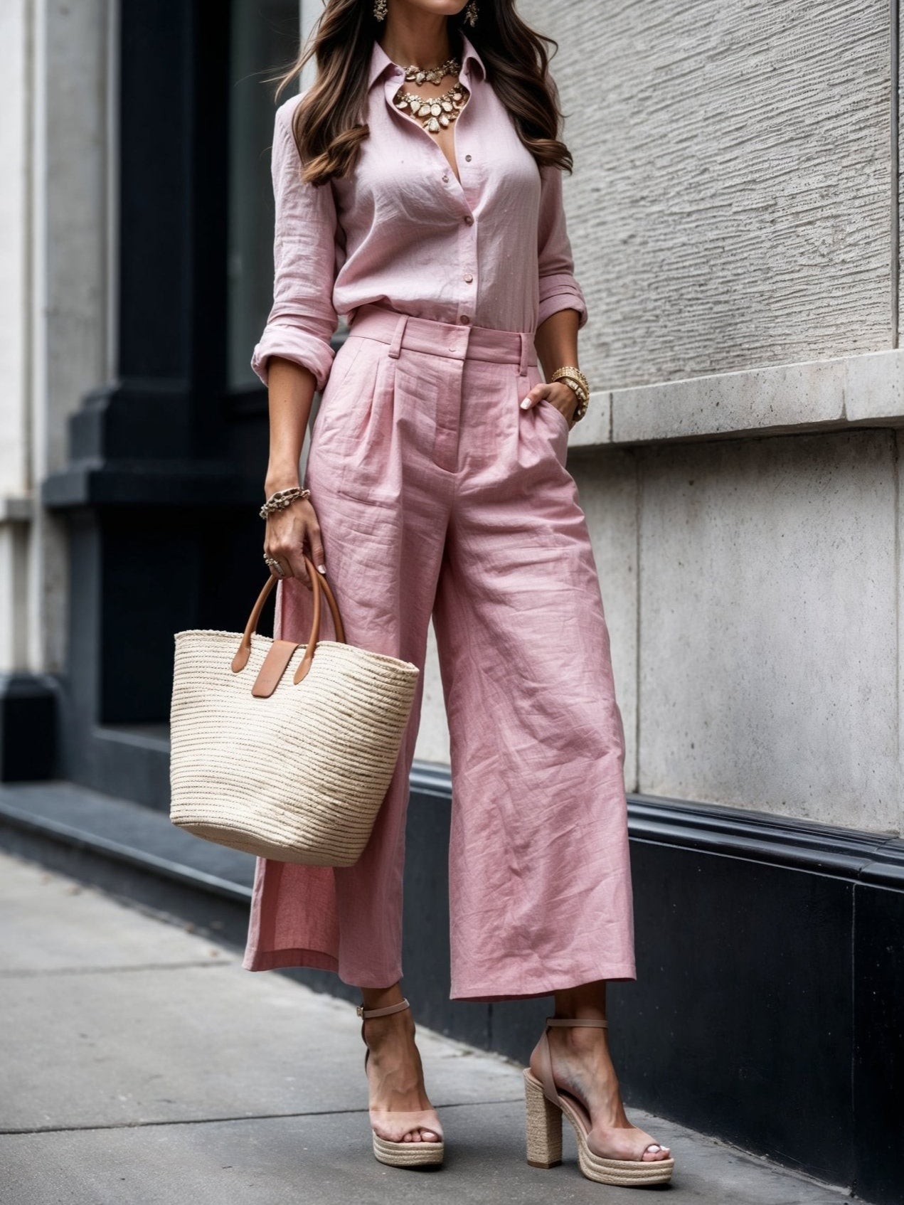 Isadora - Vzhled Casual Chic Růžová