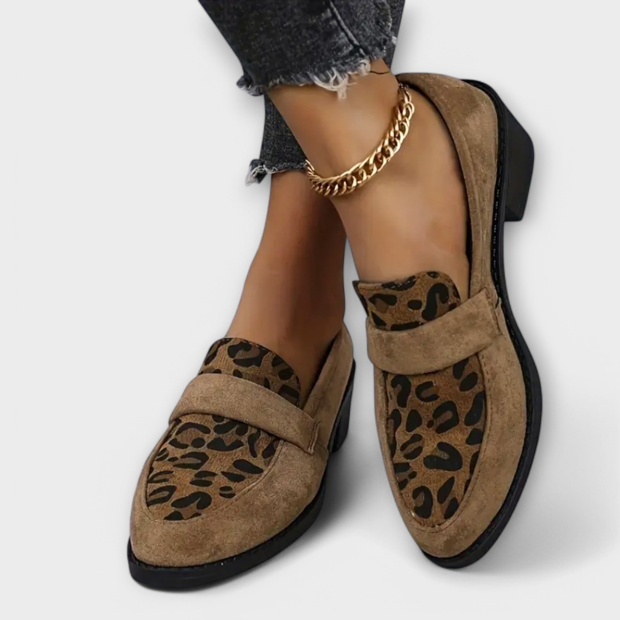 Carla - Elegantní dámské boty s leopardím vzorem